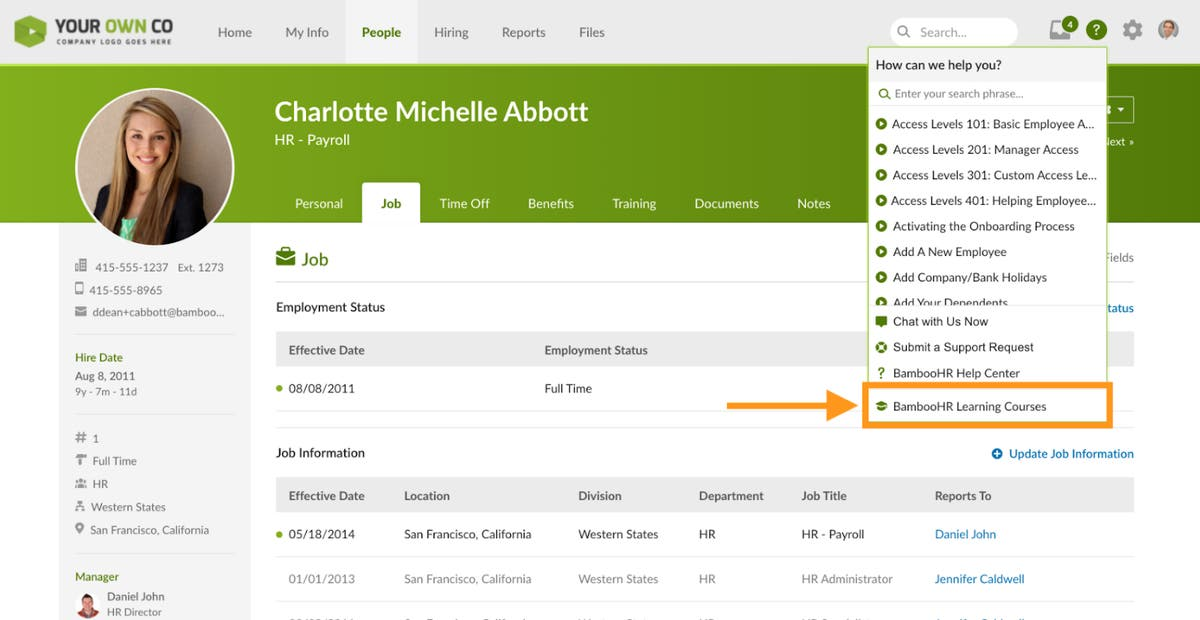 Odoo HR vs BambooHR