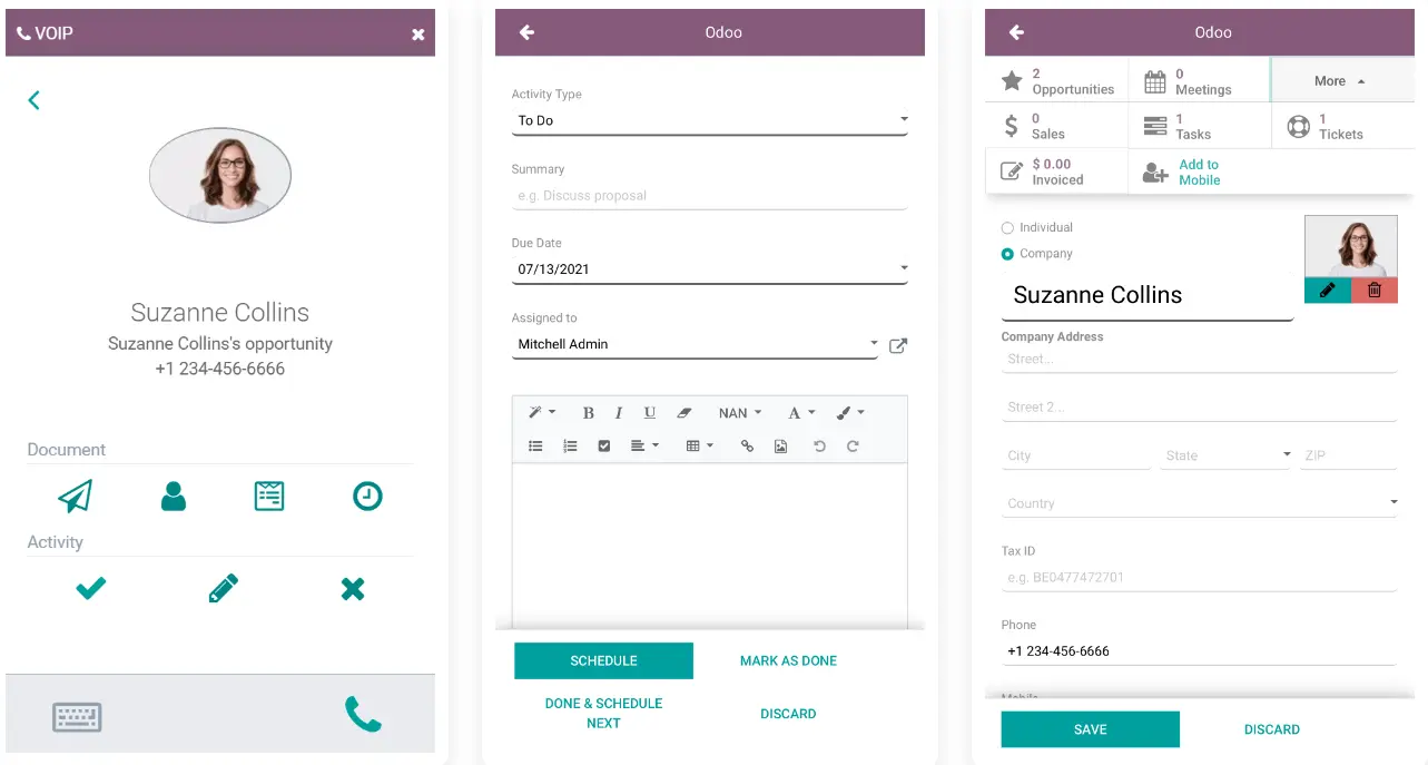 Odoo VoIp App Odoo VoIp App