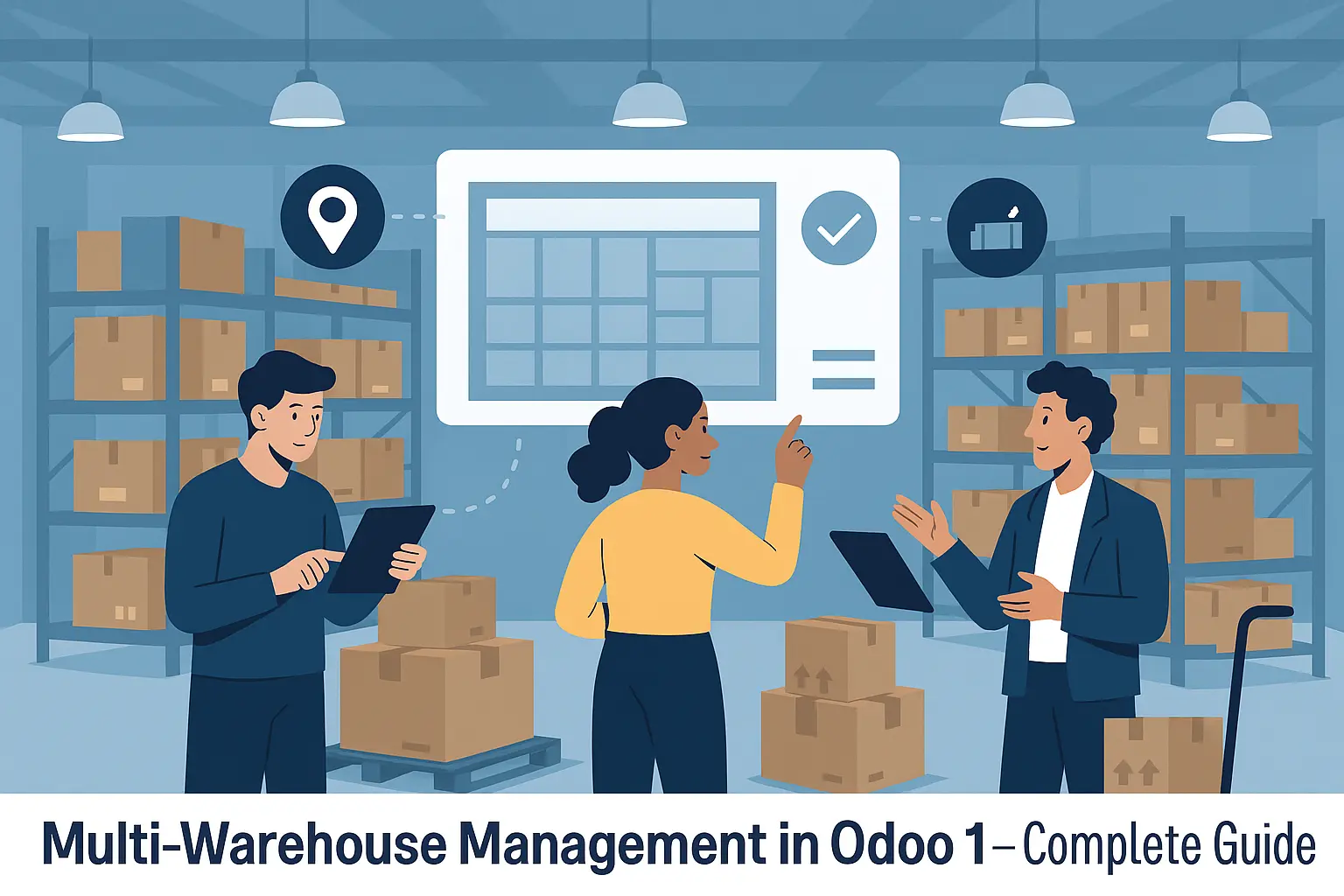Multi-Warehouse Management in Odoo 19 | 2026 Guide | MoonSun
