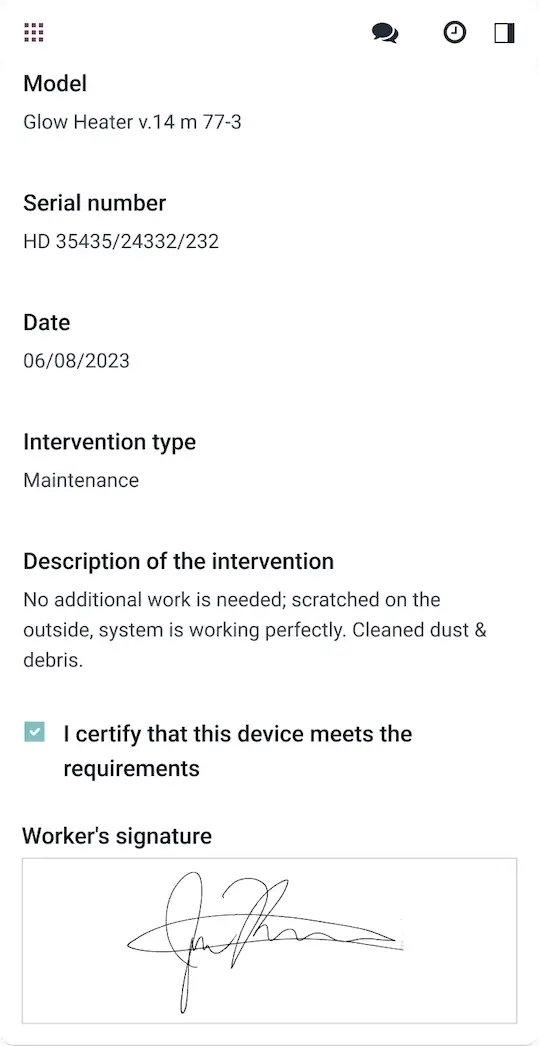 odoo field service app
