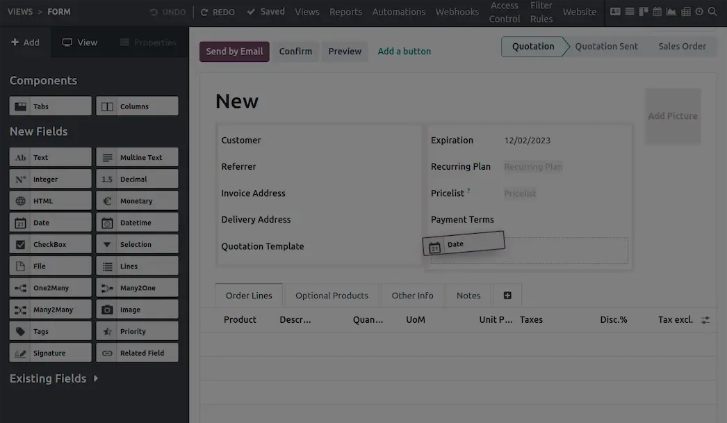 Odoo Studio App in Australia | MoonSun